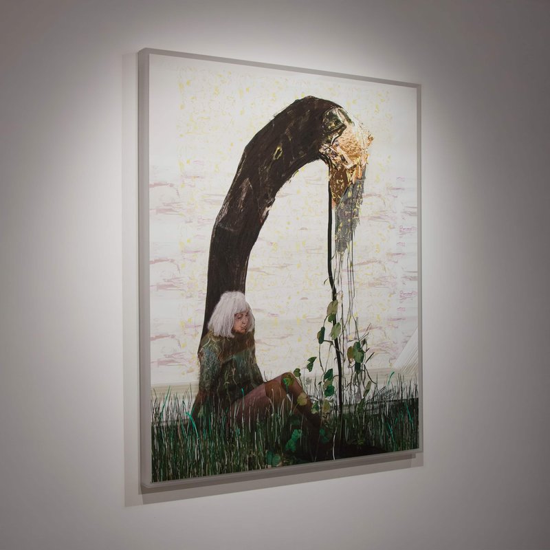 install photo 24 Alex Fischer Dry Pixels and Wet Molecules O'Born Contemporary Toronto Canada